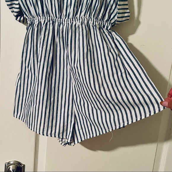 LF SEEK The Label Striped Romper, Size M - Picture 3 of 6